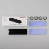 Axagon CLR-M2L10 Pasívny hliníkový chladič pre všetky M.2 SSD, veľkosť 2280, 10 mm vysoký.