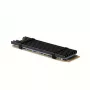 Axagon CLR-M2L3 Pasívny hliníkový chladič pre všetky M.2 SSD, veľkosť 2280, výška 3 mm