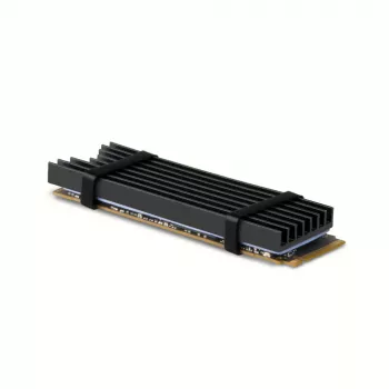 Axagon CLR-M2L6 Pasívny hliníkový chladič pre všetky M.2 SSD, veľkosť 2280, výška 6 mm