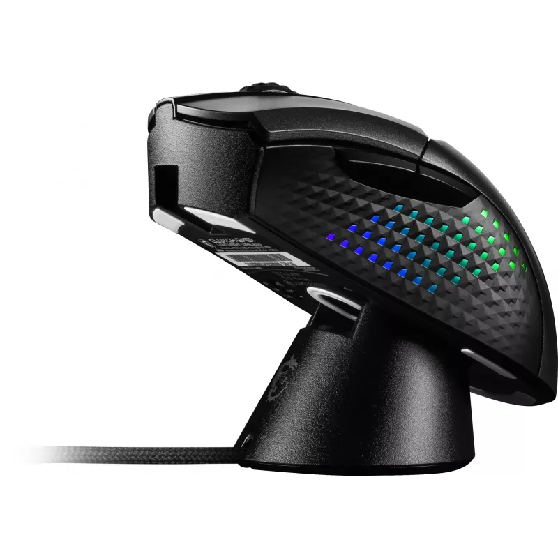MSI CLUTCH GM51 LIGHTWEIGHT WIRELESS Myš Gaming pravá ruka RF + Bluetooth + USB Type-C optická 26000 DPI