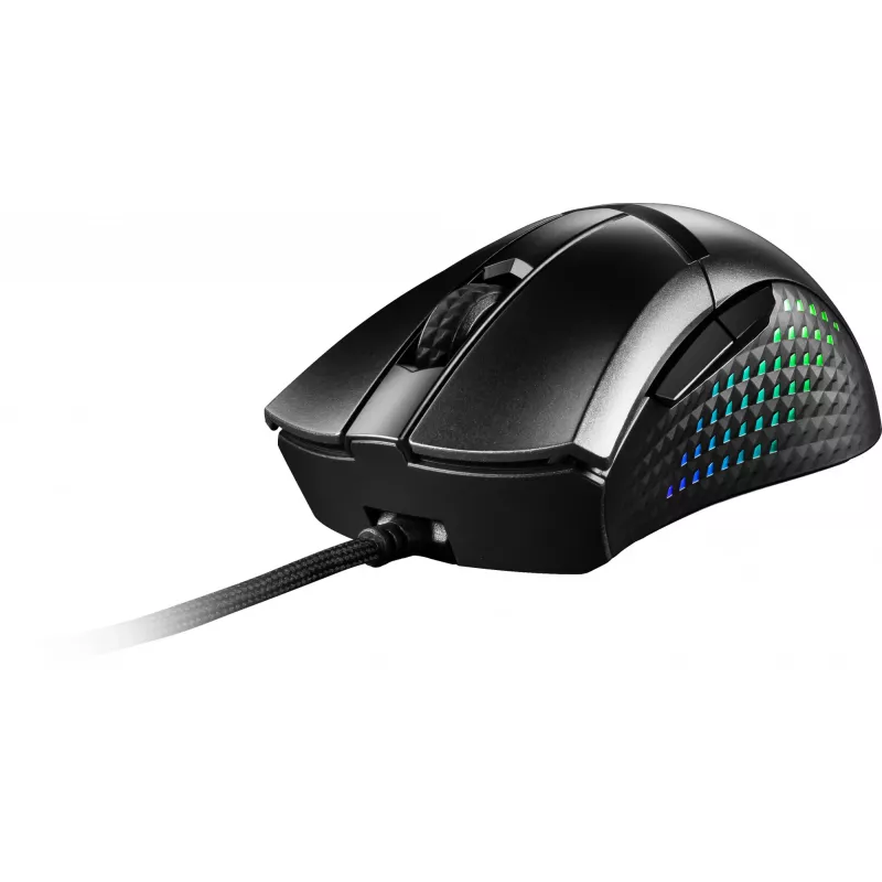 MSI CLUTCH GM51 LIGHTWEIGHT WIRELESS Myš Gaming pravá ruka RF + Bluetooth + USB Type-C optická 26000 DPI