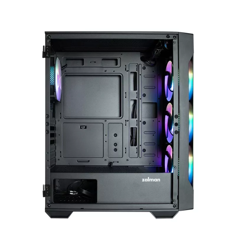 Zalman I3 NEO TG BLACK Počítačová skriňa Midi Tower