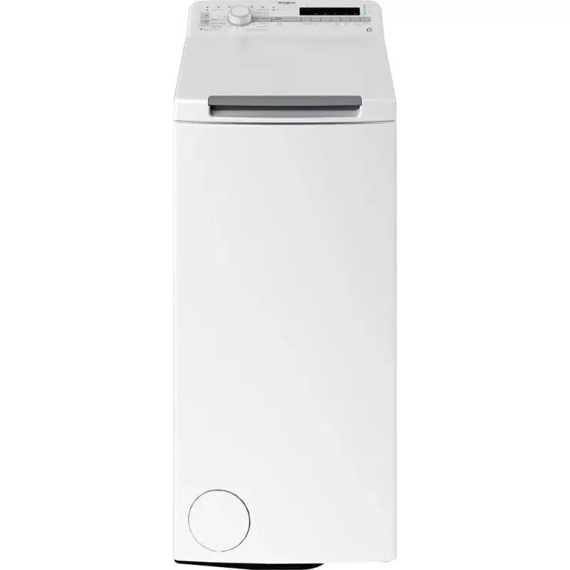 Whirlpool NTDLR 7220SS PL/N práčka s vrchným plnením, voľne stojaca, 7 kg, 1200 ot./min, energetická trieda E