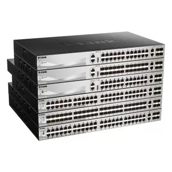 D-Link DGS-3130-54PS/E sieťový switch Managed L3 Gigabit Ethernet (10/100/1000) Power over Ethernet (PoE) sivý