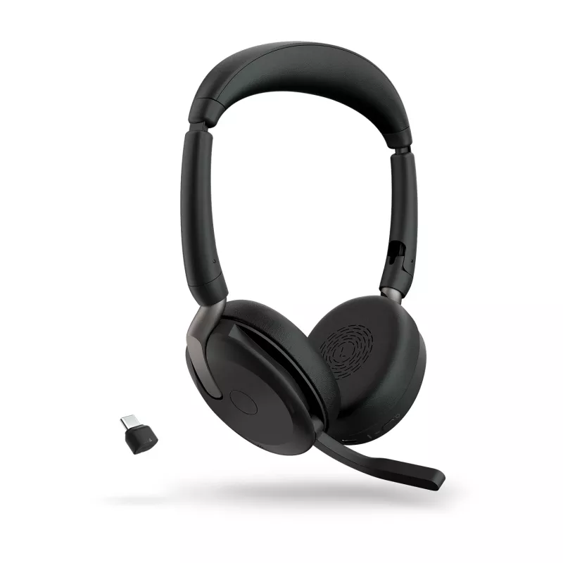 Jabra Evolve2 65 Flex - Link380c UC Stereo (bezdrôtové nabíjanie)