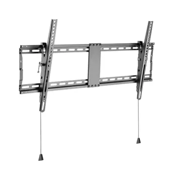 Nástenný držiak na TV Gembird WM-90T-01 pre obrazovky od 43–90 palcov, VESA 200x200–800x400, náklon -12°–3°, nosnosť 70 kg, čierny