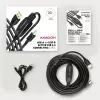 Axagon ADR-220B aktívny USB 2.0 A-M -> B-M prepojovací/repeater kábel 20 m