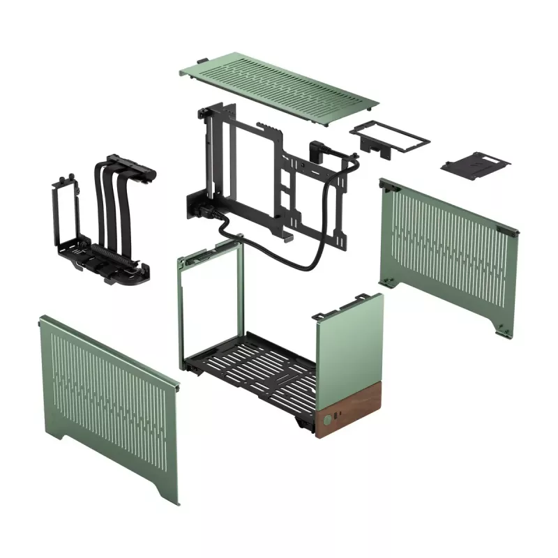 PC skriňa Fractal Design Terra Small Form Factor zelená