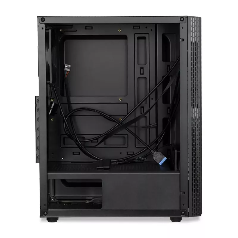 PC skriňa IBOX ANTILA 39 Midi Tower — čierna, ATX/microATX, GPU do 31 cm, výška chladiča CPU 150 mm