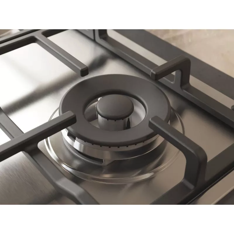 Whirlpool TGML 661 IX R nerezová vstavaná 58 cm plynová 4 zóny