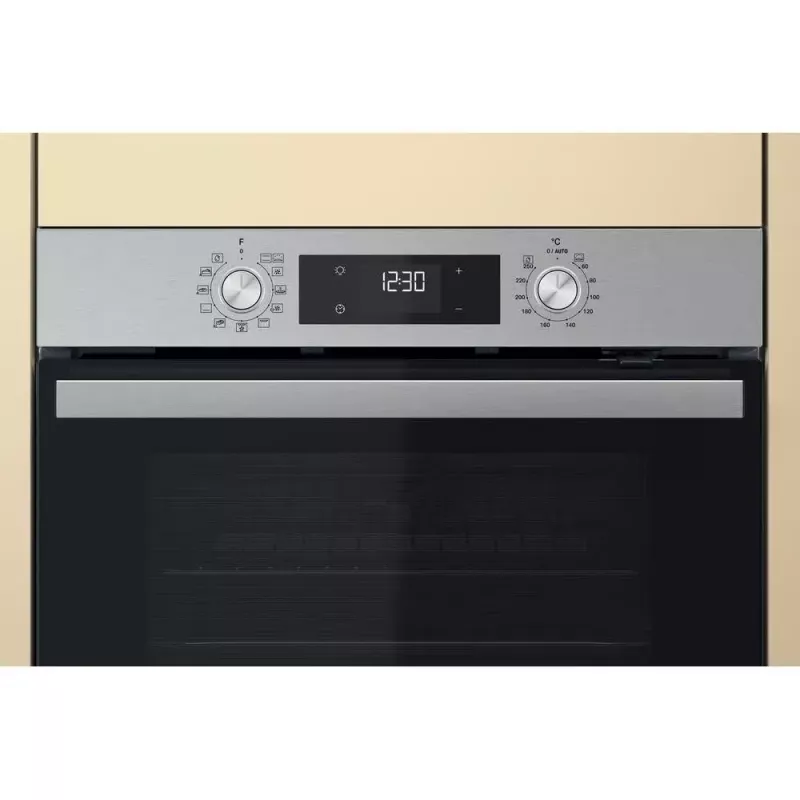Whirlpool OMR58HU1X vstavaná elektrická rúra, 71 l, teplovzdušná, SmartClean, energetická trieda A+, nehrdzavejúca oceľ