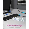 ICY BOX 11-in-1 mobilná dokovacia stanica s trojitým video výstupom