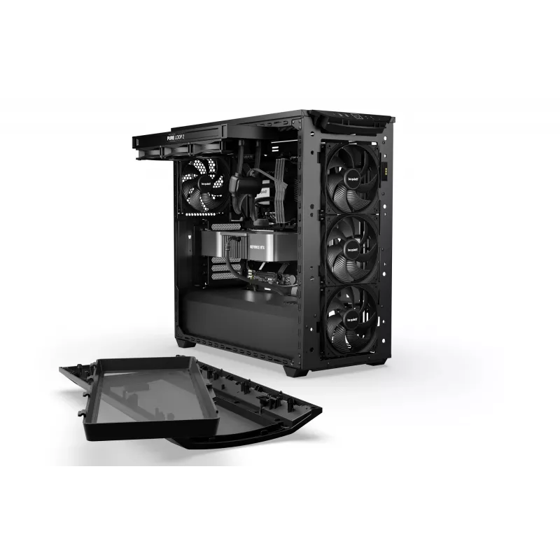 PC skriňa be quiet! Shadow Base 800 Midi Tower čierna