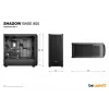 PC skriňa be quiet! Shadow Base 800 Midi Tower čierna