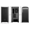 PC skriňa be quiet! Shadow Base 800 DX Midi Tower čierna