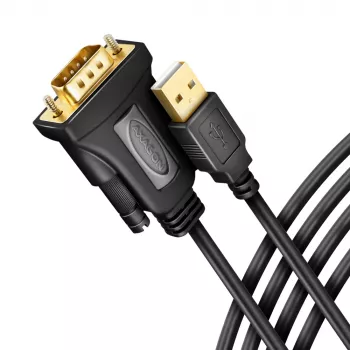 Axagon ADS-1PQN USB-A 2.0 - sériový RS-232 DB9-M FTDI adaptérový kábel