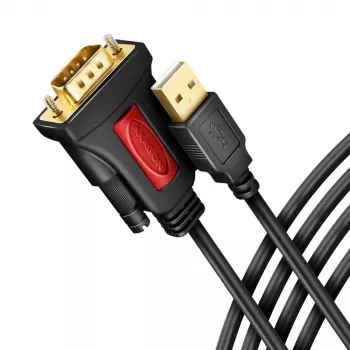 Axagon ADS-1PSN USB-A 2.0 - sériový RS-232 DB9-M Prolific adaptérový kábel 1,5 m