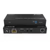 DIGITUS HDBaseT KVM Extender Set - 150m 4K/60Hz USB 1.1 PoC IR čierny
