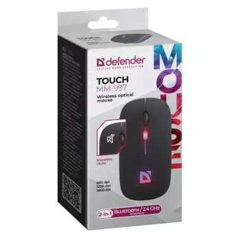 Bezdrôtová myš DEFENDER TOUCH MM-997 rozhranie