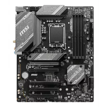 Základná doska MSI B760 GAMING PLUS WIFI — Intel B760, LGA 1700, ATX, DDR5, 4 DIMM, Wi‑Fi 6E, 2.5Gb LAN