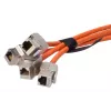 DIGITUS suchý zips, 20 mm široký pre štruktúrovanú kabeláž 10 m rolka, farba čierna