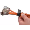 DIGITUS suchý zips, 20 mm široký pre štruktúrovanú kabeláž 10 m rolka, farba čierna
