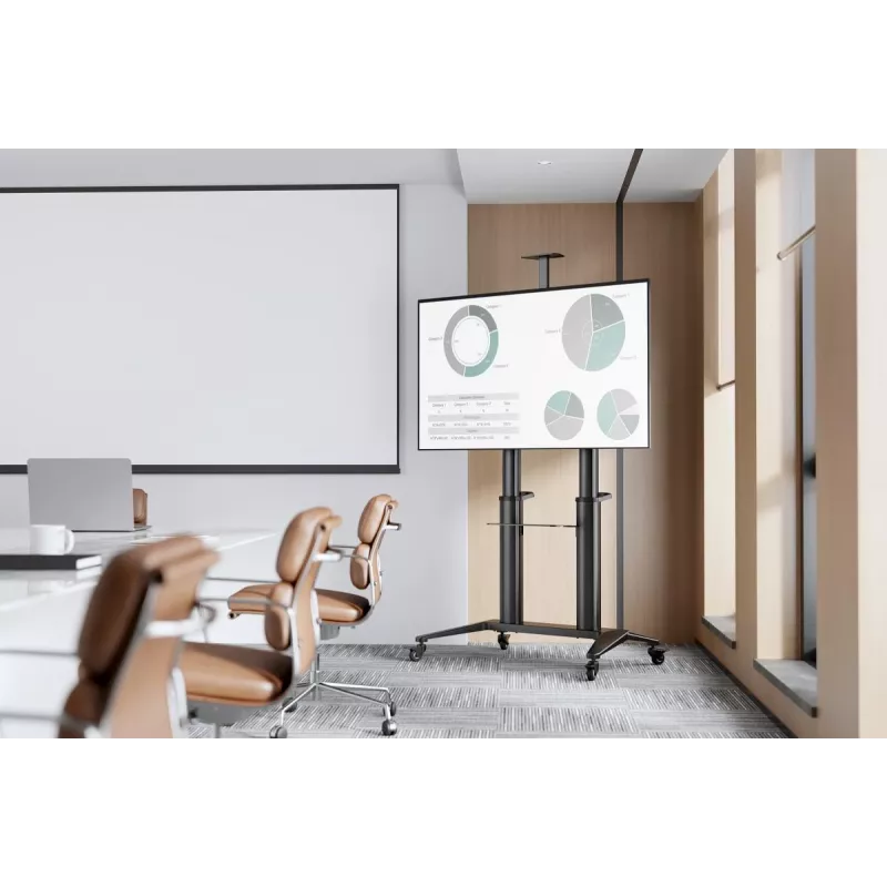 Digitus Collaboration Trolley DA-90452 maximálna hmotnosť 140 kg veľkosť obrazovky 70-120 palcov
