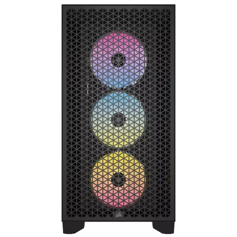CORSAIR Mid-tower PC skriňa - 3000d RGB Airflow - čierna