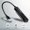 Axagon ADSA-FP2A rozširujúca karta USB 3.2 Gen 1 SATA konektor samec čierna