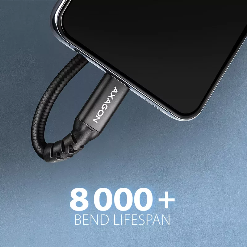 Axagon BUCM32-CF10AB SPEED+ USB-C USB 20Gbps predlžovací kábel 1 m