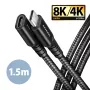 Axagon BUCM32-CF15AB SPEED+ USB-C USB 20Gbps predlžovací kábel 1,5 m