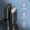 Axagon BUCM32-CF15AB SPEED+ USB-C USB 20Gbps predlžovací kábel 1,5 m