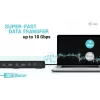 i-tec USB 3.0 / USB-C / Thunderbolt 3 Dual Display dokovacia stanica Gen2 + Power Delivery 100W