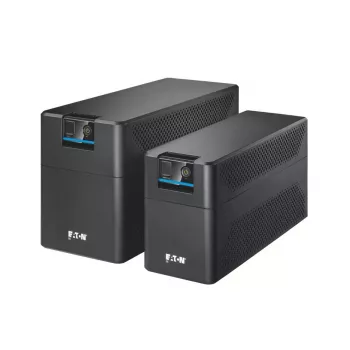 UPS veža Eaton 5E Gen2 550 Line-Interactive 0,55 kVA (300 W), 4× C13 výstupy, čierna