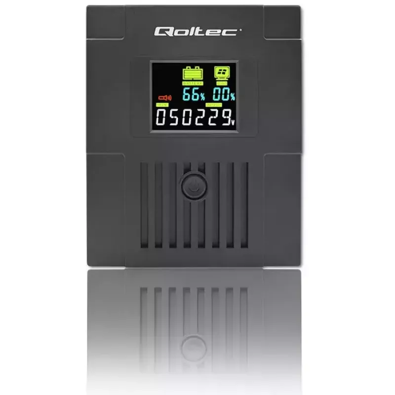 Záložný zdroj Qoltec 53771 2 kVA 1200 W 2 AC výstupy