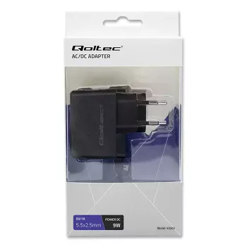 Napájací zdroj Qoltec 52403 interiérový 9W čierny 220-240V