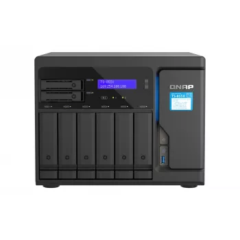 QNAP TS-855X SAN Tower Intel Atom® C5125 8 GB DDR4 0 TB QNAP QTS čierny