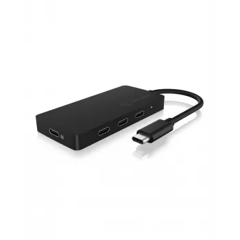 ICY BOX IB-HUB1429-CPD USB 3.2 Gen 2 (3.1 Gen 2) Type-C 10000 Mbit/s čierny