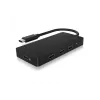 ICY BOX IB-HUB1429-CPD USB 3.2 Gen 2 (3.1 Gen 2) Type-C 10000 Mbit/s čierny