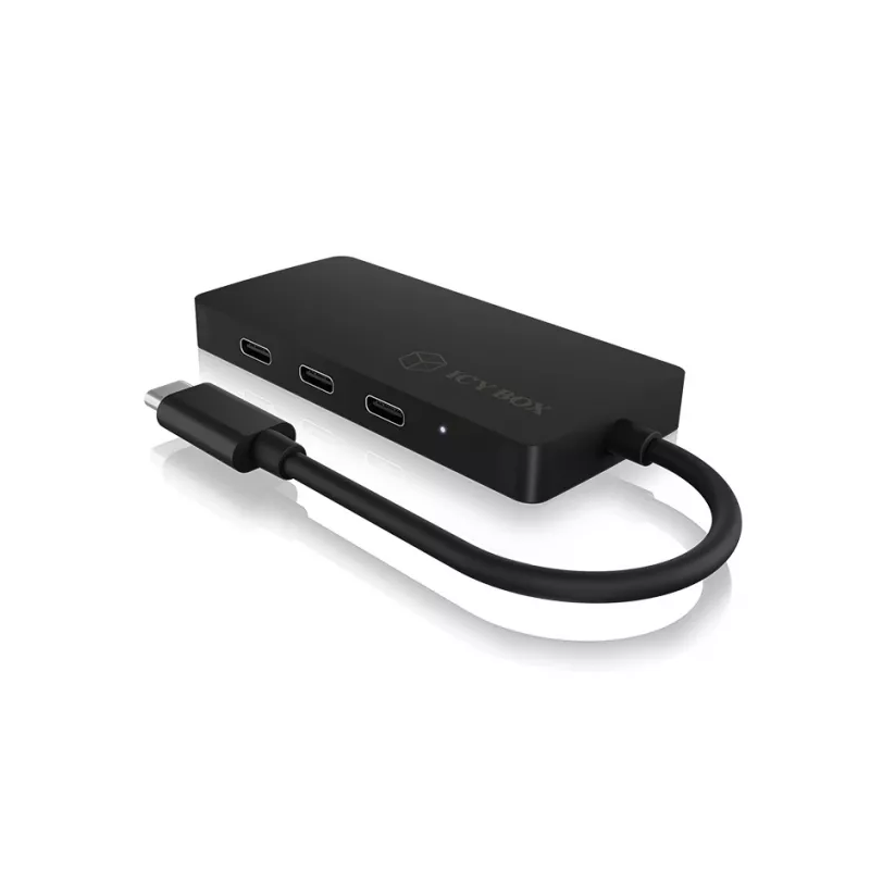 ICY BOX IB-HUB1429-CPD USB 3.2 Gen 2 (3.1 Gen 2) Type-C 10000 Mbit/s čierny