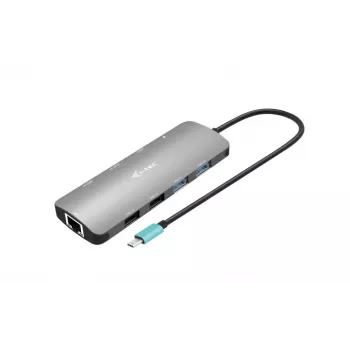 i-tec USB-C Metal Nano 2x Display dokovacia stanica + Power Delivery 100 W
