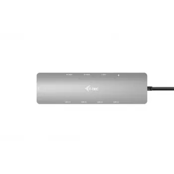 i-tec USB-C Metal Nano 2x Display dokovacia stanica + Power Delivery 100 W
