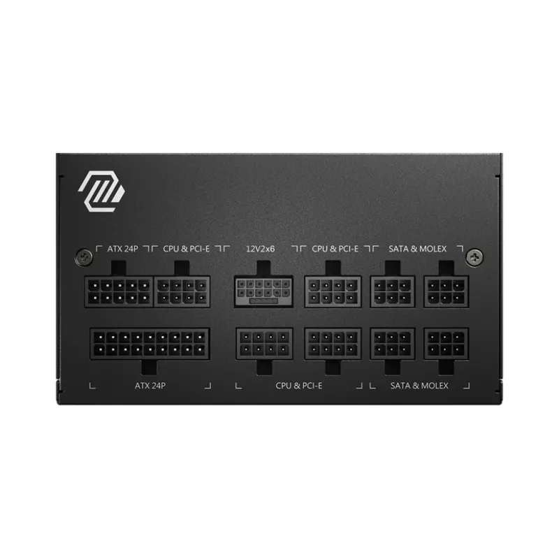 MSI MAG A750GL PCIE5 napájací zdroj 750 W 20+4 pin ATX ATX čierny