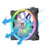 Thermaltake SWAFAN 12 RGB 12 cm ventilátor čierny 500–2000 RPM