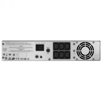 APC Smart-UPS C, Line-Interactive, 2000VA, Rackmount 2U, 230V, 6x IEC C13 zásuviek, USB a sériová komunikácia, AVR, grafický LCD