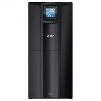 APC Smart-UPS C, Line Interactive, 3kVA, Tower, 230V, 8x IEC C13+1x IEC C19 výstupov, USB a sériová komunikácia, AVR, grafický LCD