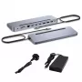 i-tec USB-C kovová ergonomická 3x 4K dokovacia stanica s Power Delivery 100 W + univerzálna nabíjačka 100 W