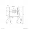 Neomounts FL50-525BL1 TV vozík 55-86