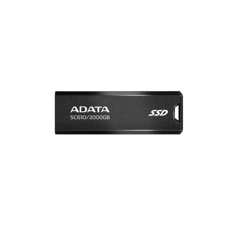ADATA SC610 externý disk SSD 2 TB, USB 3.2 Gen 2, 550/500 MB/s, čierny
