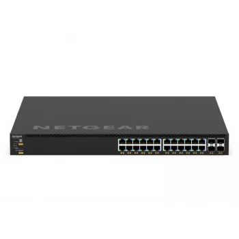 NETGEAR GSM4328-100AJS Managed L3 Gigabit Ethernet (10/100/1000) Power over Ethernet (PoE) 1U čierny